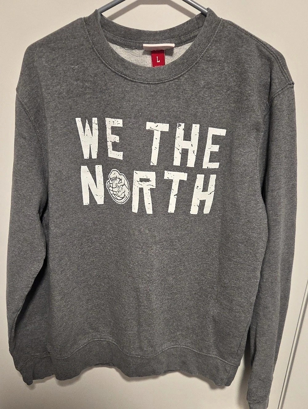Toronto Raptors We The North Crewneck Sweatshirt Fleece Sweater NBA Basketball